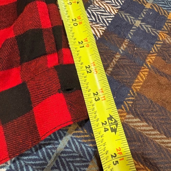 Maurices L Red and Black Button-Down Flannel Shirt women’s - Picture 8 of 8